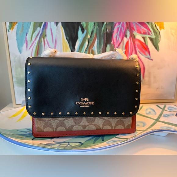 NWT 💯 Authentic COACH Klare Leather Crossbody bag Style #90400 - Picture 3 of 15